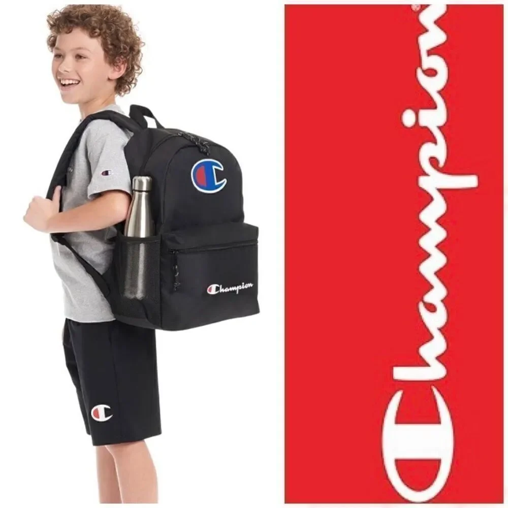 CHAMPION - 🎉HP🎉 NWT - Unisex YouthQuake Backpack in Black. Laptop Sleeve (15”)
